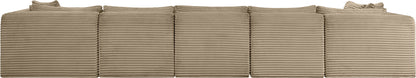 Shaggy - Fabric 6 Piece Modular Sectional