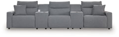 ModMax II - Salt And Pepper - Reclining Sectional