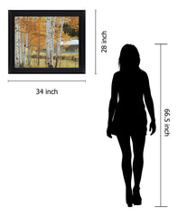 Golden Grove Serenity - 28" x 34" Framed Wall Art