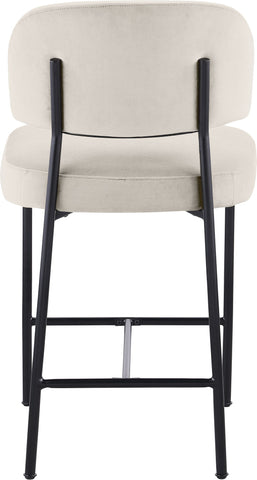 Zarelle - Performance Fabric Upholstered Counter Stool (Set of 2)