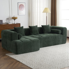 Sectional Free Combined Sofa With 2 Side Pockets