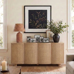 Norin - Solid Wood And Oak Veneer Sideboard/Buffet