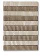 Woven Clay Rhythm - 32" x 47" Framed Wall Art