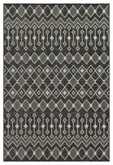 Sunshine - 5'3" X 7'3" Indoor, Outdoor Area Rug - Anthracite