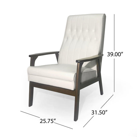 Mid Century Modern Upholstered Accent Chair