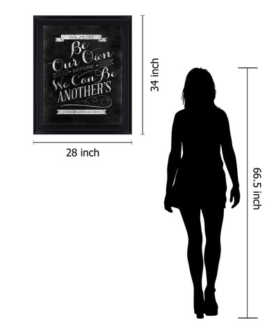 Chalked Whimsy - 28" x 34" Framed Wall Art