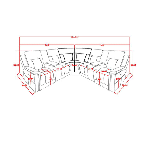 Eco - Sectional - Greige