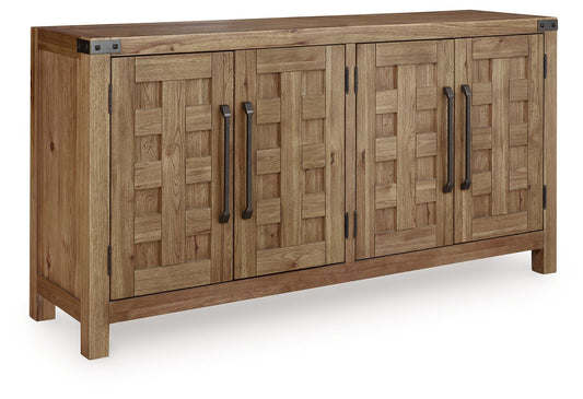 Ridgester - Dining Room Server - Light Brown