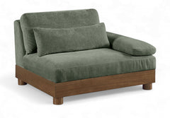 Turin - Fabric Upholstered Modular Arm Chair