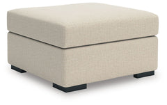 LadyMae - Oversized Accent Ottoman - Twill