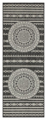 Sunshine - 5'3" X 7'3" Indoor, Outdoor Area Rug - Anthracite - Polypropylene