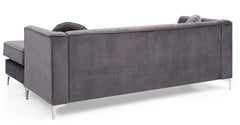 Delray - Micro Suede Sofa Chaise