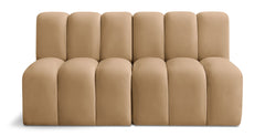 Arc - Velvet 2 Seats Modular Sofa