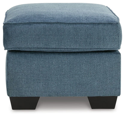 Cashton - Ottoman - Blue