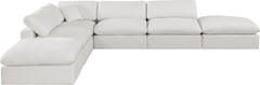 Comfy - 6 Piece Linen Modular Sectional
