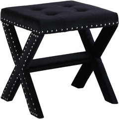 Upholstered Accent Bench With Nailhead Trim