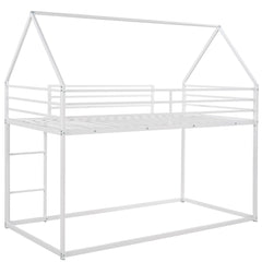 House Bunk Bed With Built In Ladder