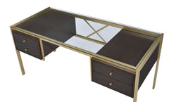 Yumia - Writing Desk - Clear / Gold