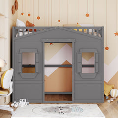 House Loft Bed With Ladder