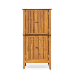 Kedzie - Acacia Wood Cabinet - Teak