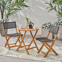 Evergreen - Outdoor Dining Set With Dining Table And 2 Chair