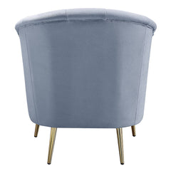 Bayram - Chair - Light Gray Velvet