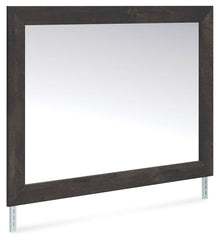 Hollivern - Bedroom Mirror - Dark Gray