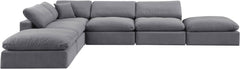 Comfy - 6 Piece Velvet Modular Sectional