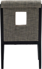 Gwendolyn - Dining Arm Chair With Black Frame