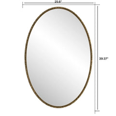 Art Oval Retro Mirror, Wall Hanging
