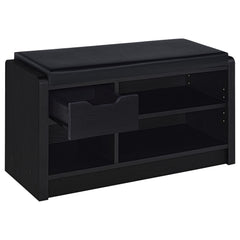Astor - Open Shelf Storage Bench