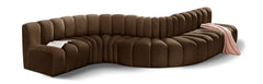 Arc - Velvet 7 Piece Modular Sofa
