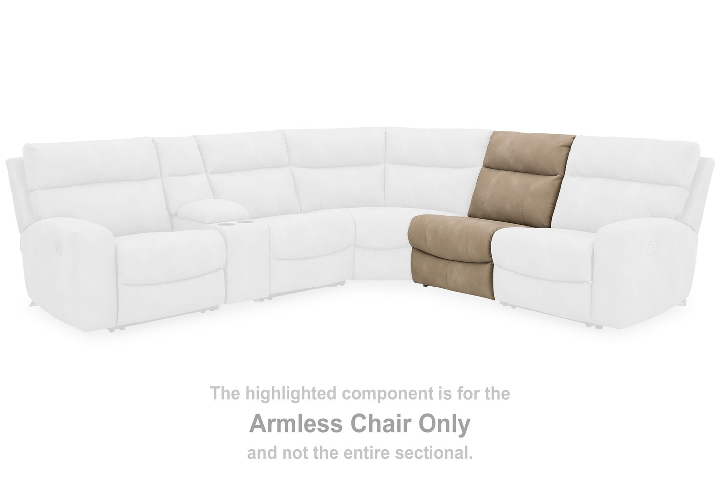 Next-Gen Durapella - Armless Chair - Sand