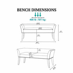 Welburn - Upholstered Bench