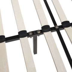 Aspen - Vertical Tufted Modern Headboard Platform Bed Set