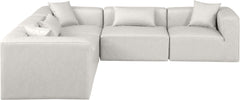 Cube - 5 Piece Modular Corner Sectional