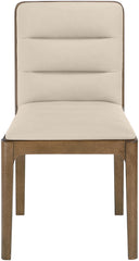 Ellis - Vegan Leather Upholstered Dining Chair (Set of 2) - Brown Base