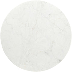 Liona - 42" Marble And Mango Wood Dining Table