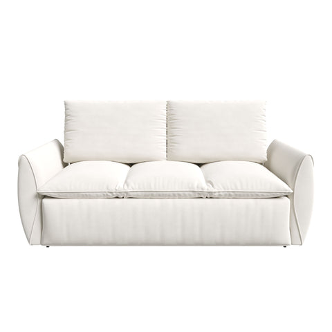 Pull Out Sofa Bed, 3 Seat Convertible Sleeper Sofa With 2 In 1 Pillow And Blanket Set