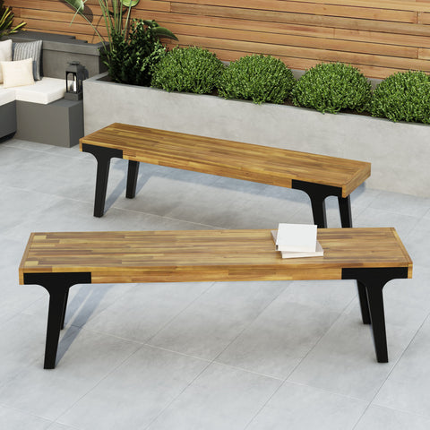 Dining Bench (Set of 2) - Teak
