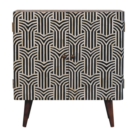 Edessa Bone Inlay Cabinet