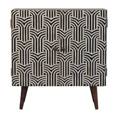 Edessa Bone Inlay Cabinet