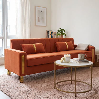Luxurious Sofa With Accents