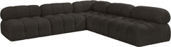 Ames - 5 Piece Fabric Modular Corner Sectional