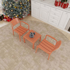 3 Piece Indoor / Outdoor Leisure Table And Chair Set