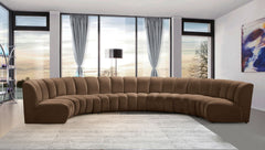 Infinity - 7 Piece Modular Sectional - Brown