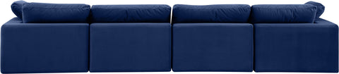 Comfy - Velvet Modular Sofa 4 Seats
