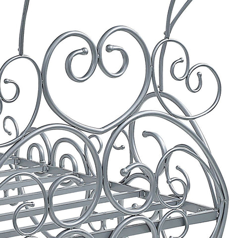 Priya - Twin Bed With Canopy - Silver