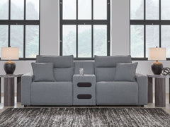 ModMax II - Salt And Pepper - Reclining Sectional
