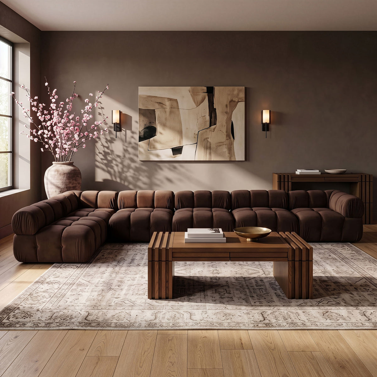 Orin - 6 Piece Modular Sectional (4 Modular Chairs, 2 Corner Chairs)